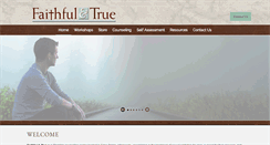 Desktop Screenshot of faithfulandtrue.com